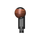 Limited Edition Carrera T style exotic layered wood shift knob for 6-speed models.