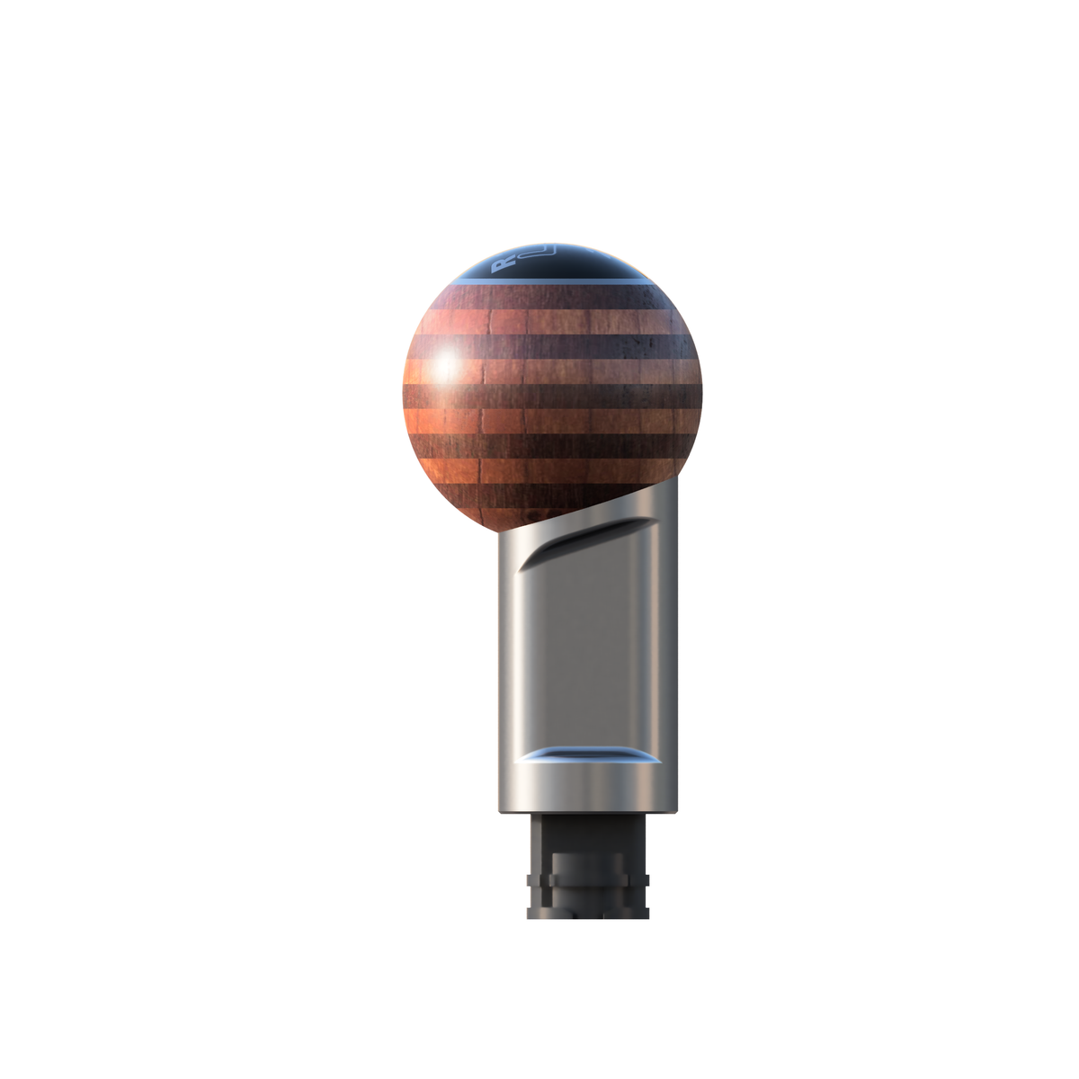 Limited Edition Carrera T style exotic layered wood shift knob for 6-speed models.