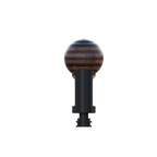 Limited Edition Carrera T style exotic layered wood shift knob for 6-speed models.