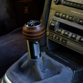 Limited Edition Carrera T style exotic layered wood shift knob for 6-speed models.