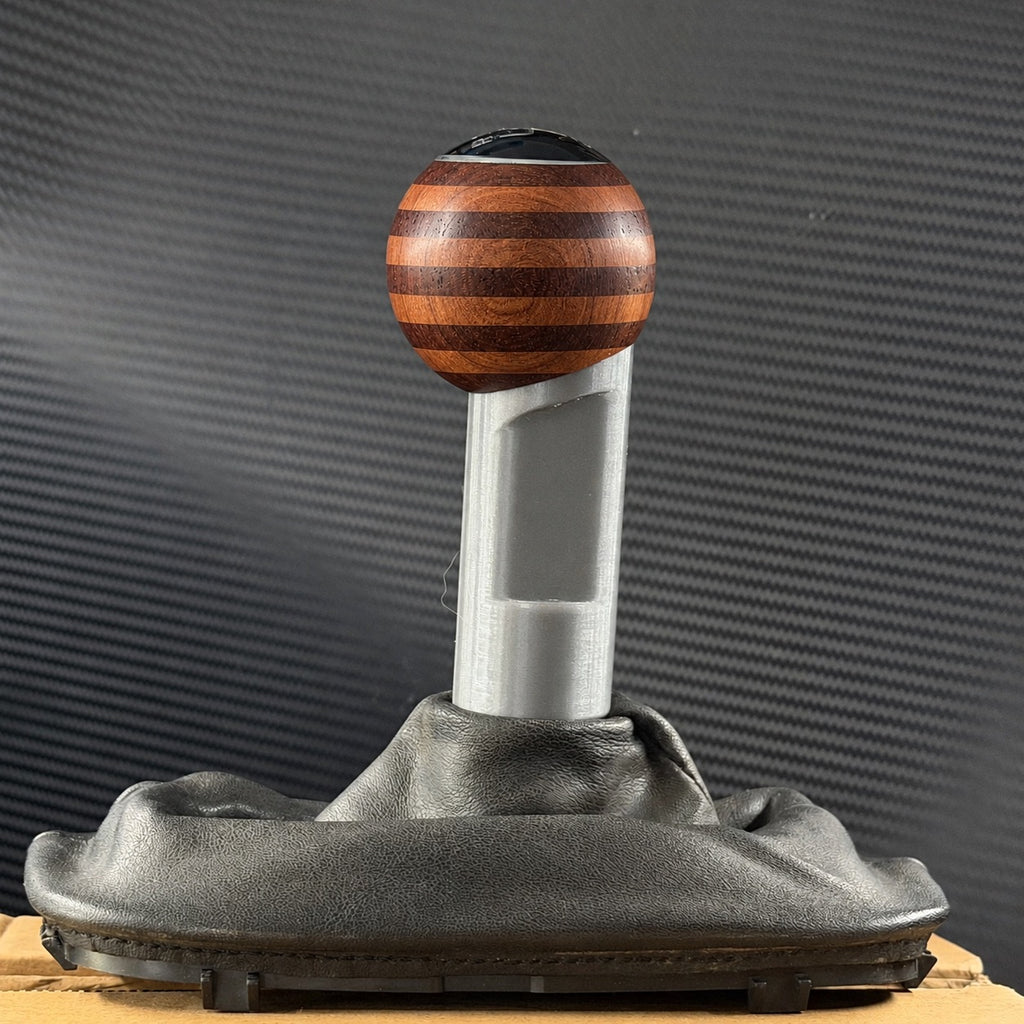 Limited Edition Carrera T style exotic layered wood shift knob — Pre-order -- 924/944/968