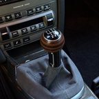 Limited Edition Carrera T style exotic layered wood shift knob for 6-speed models.