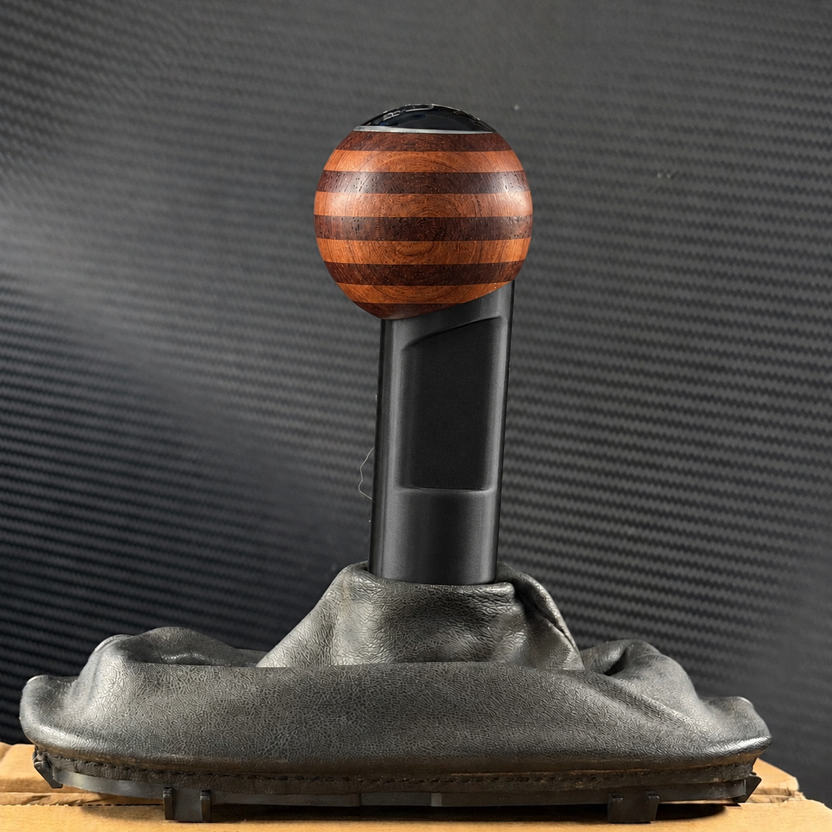 Limited Edition Carrera T style exotic layered wood shift knob — Pre-order -- 924/944/968