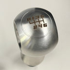 RKP6 stainless steel shift knob with shift pattern