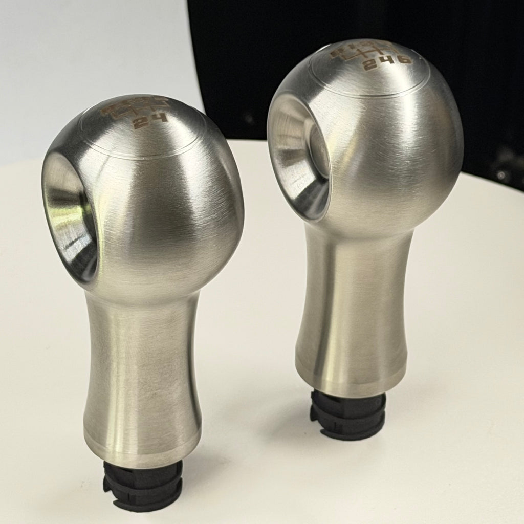 RKP6 stainless steel shift knob with shift pattern