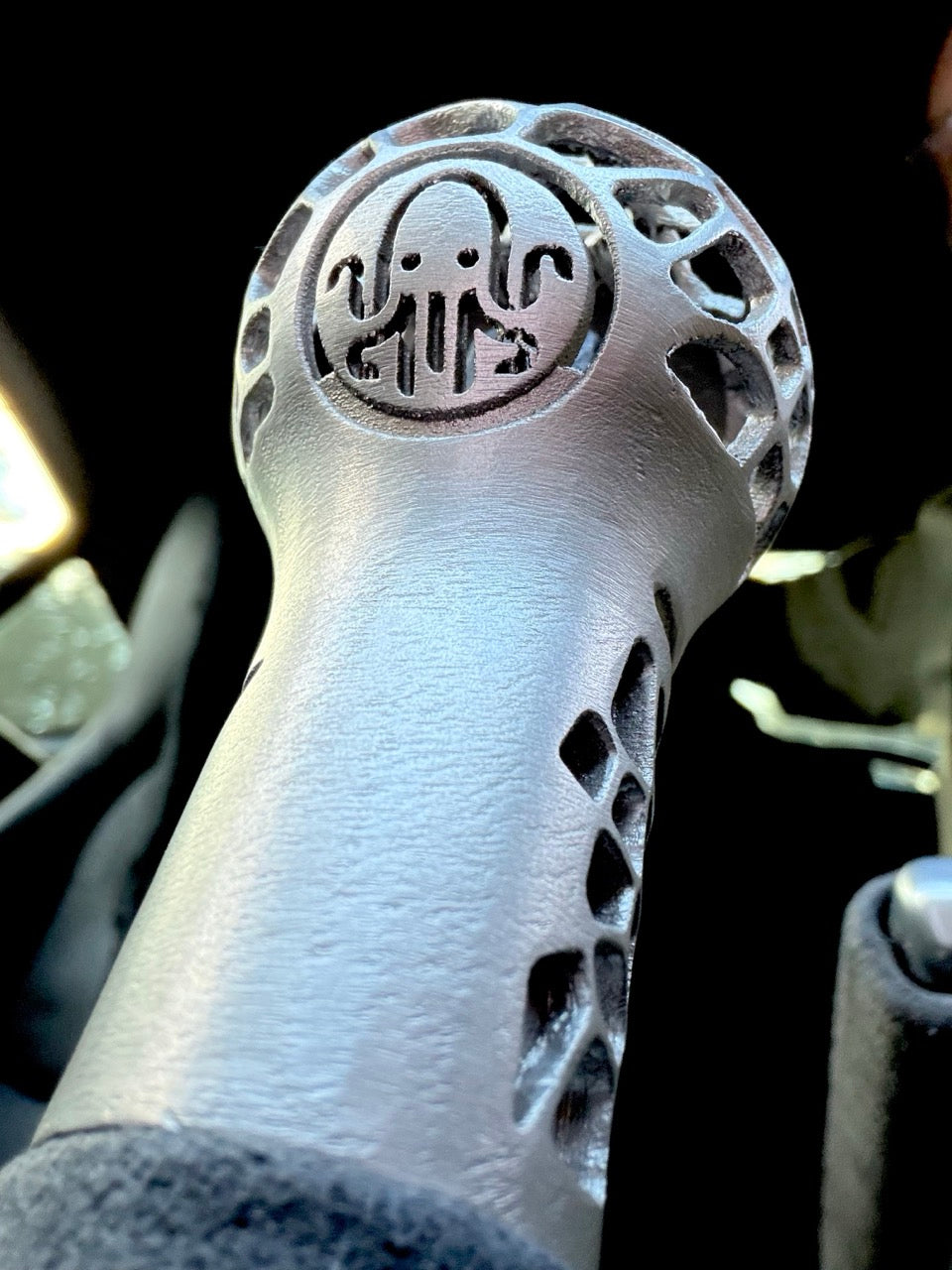 Shift knob for 997/987/996/986 - Voronoi pattern