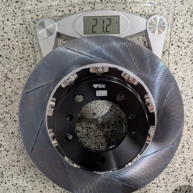 Cayman Boxster 981 BASE MODEL ONLY (2013-2016) Oversized Floating Brake Rotors - Made to Order