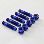 Titanium wheel studs for Porsche 911, Cayman, Boxster, Cayenne, Panamera, Macan