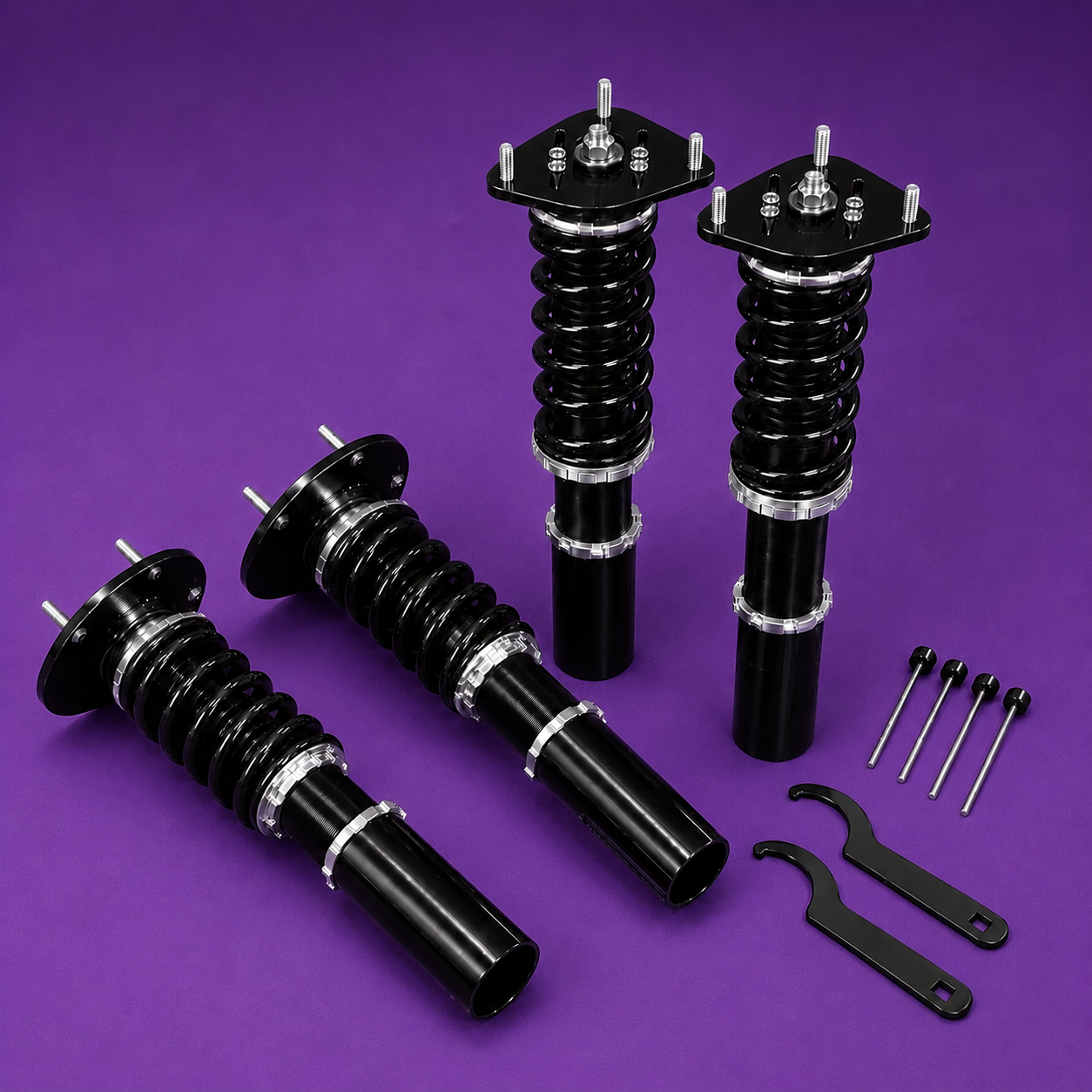LPM Coilover System - Cayman and Boxster 987 (Base, S, R) models 2005-2012