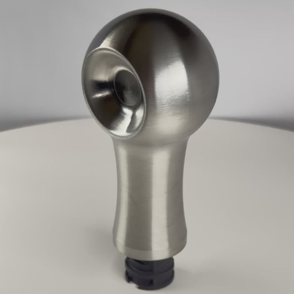 RKP6 stainless steel shift knob with shift pattern