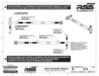 312 Rear Adjustable Toe Steer Kit (986, 996, 987, 997 all) — image 7
