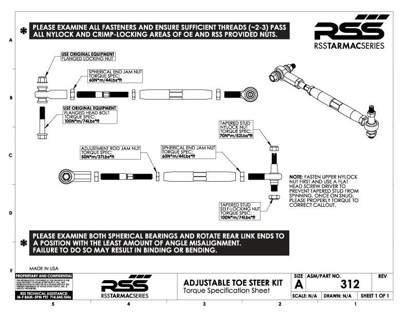 381 Rear Toe Steer Link/Arm - Outer Ball Joint Pin Rebuild Kit — image 3