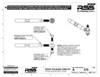 382 Front Bump - Toe Steer Link/Arm - Outer Ball Joint Pin Rebuild Kit — image 4