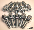 50179-10-10   Extended  Lug  Bolts  10 Pack - for Track and Street - SILVER — image 1