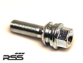 50179-10  Extended  Lug  Bolts - for Track and Street - SILVER  — image 1