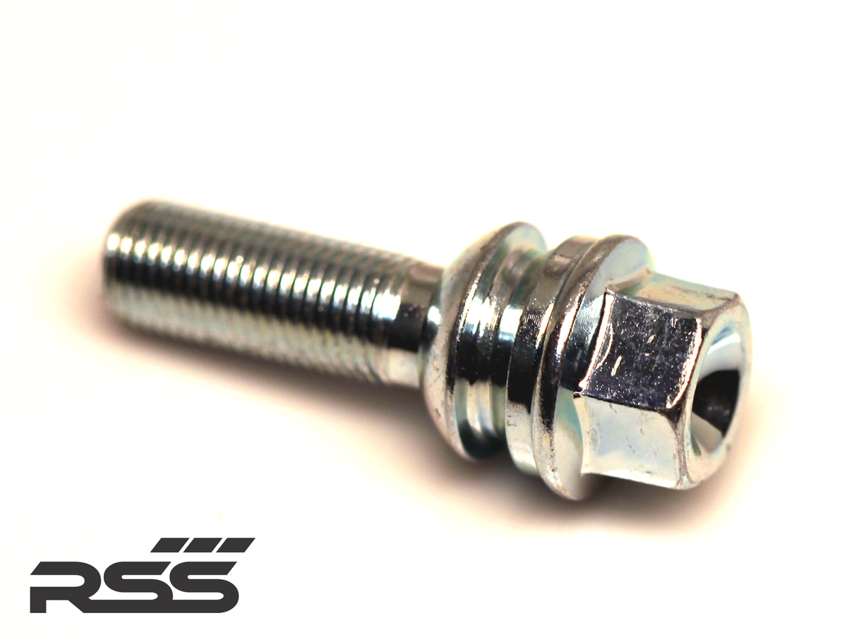 50179-10  Extended  Lug  Bolts - for Track and Street - SILVER  — image 1