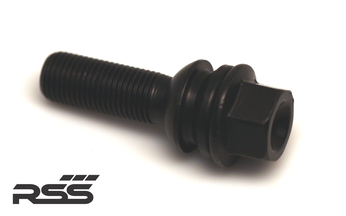 50179-11   Extended  Lug  Bolts - for Track and Street - BLACK — image 1