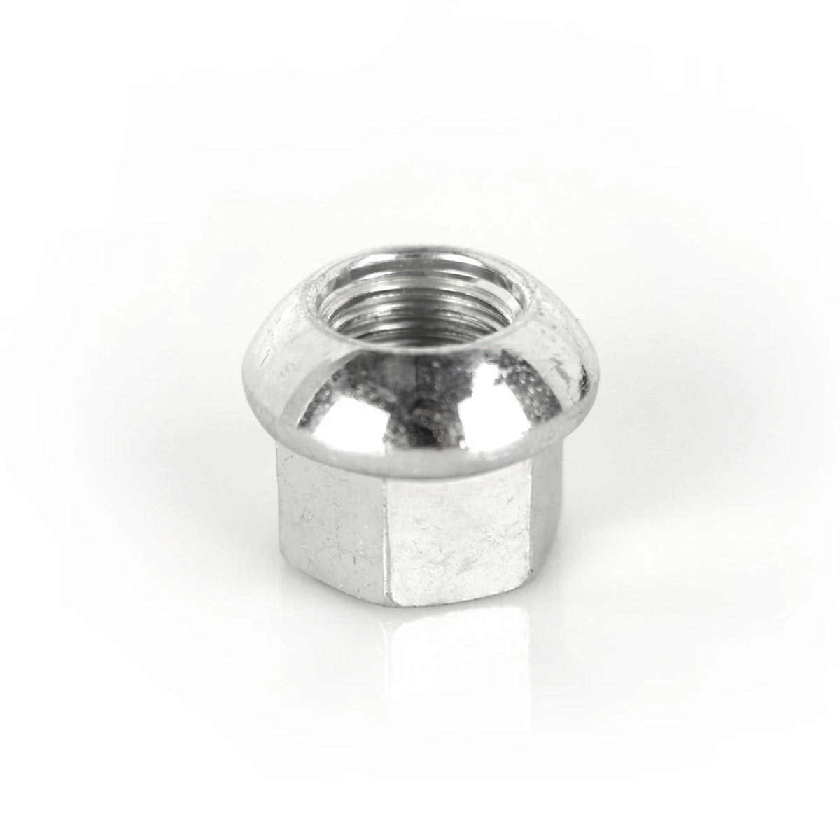 50265 - High Strength Steel Open Lug Nuts - 19mm Hex, M14x1.5 Ball Seat -  Zinc Finish — image 1