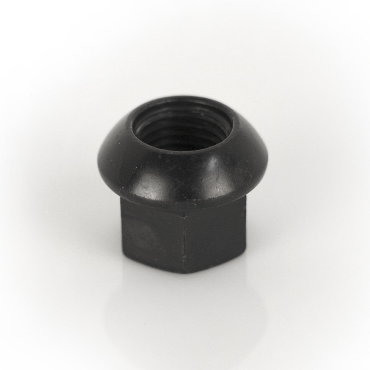 50266 - High Strength Steel Open Lug Nuts - 19mm Hex, M14x1.5 Ball Seat -  Black Phosphate — image 1