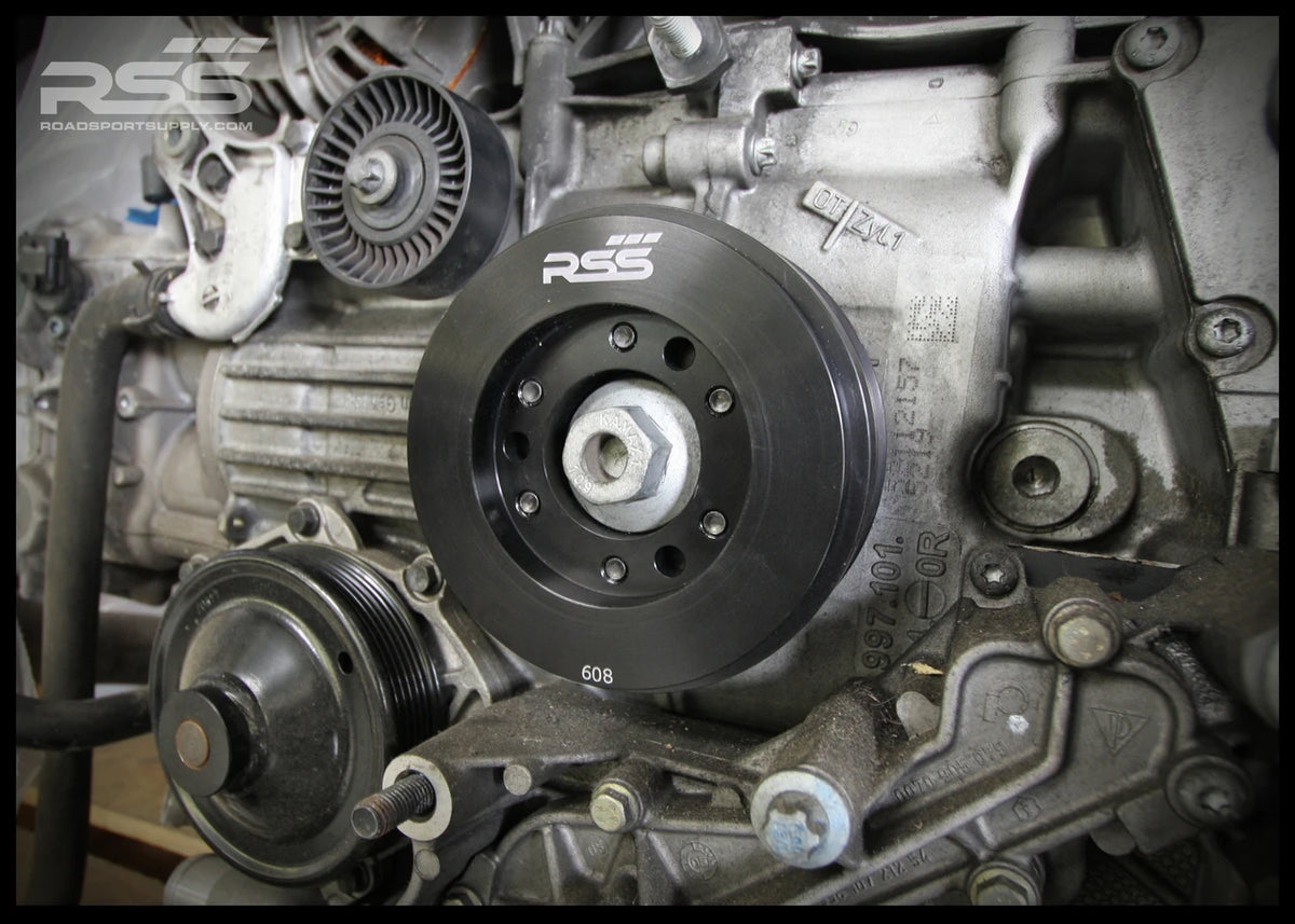 608 - Harmonically Damped - Underdrive Performance Pulley Kit (986, 987, 996, 997) — image 3