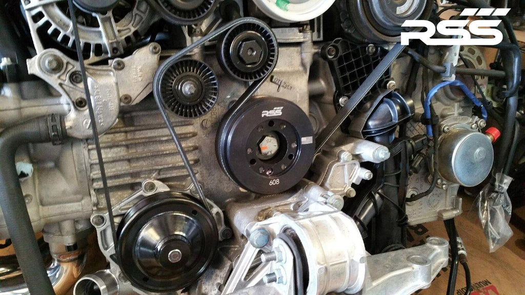 608 - Harmonically Damped - Underdrive Performance Pulley Kit (986, 987, 996, 997) — image 5