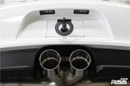 1208/30 RSS X-Pipe Center Exhaust - (997 GT3 + 991.1 GT3/RS) Black Ceramic Coat Finish — image 4