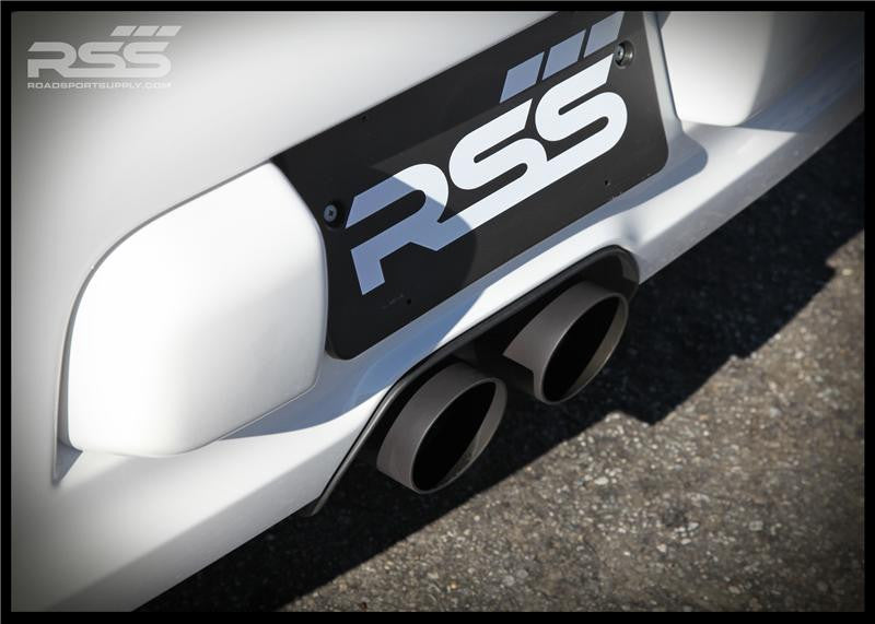 1208/30 RSS X-Pipe Center Exhaust - (997 GT3 + 991.1 GT3/RS) Black Ceramic Coat Finish — image 8