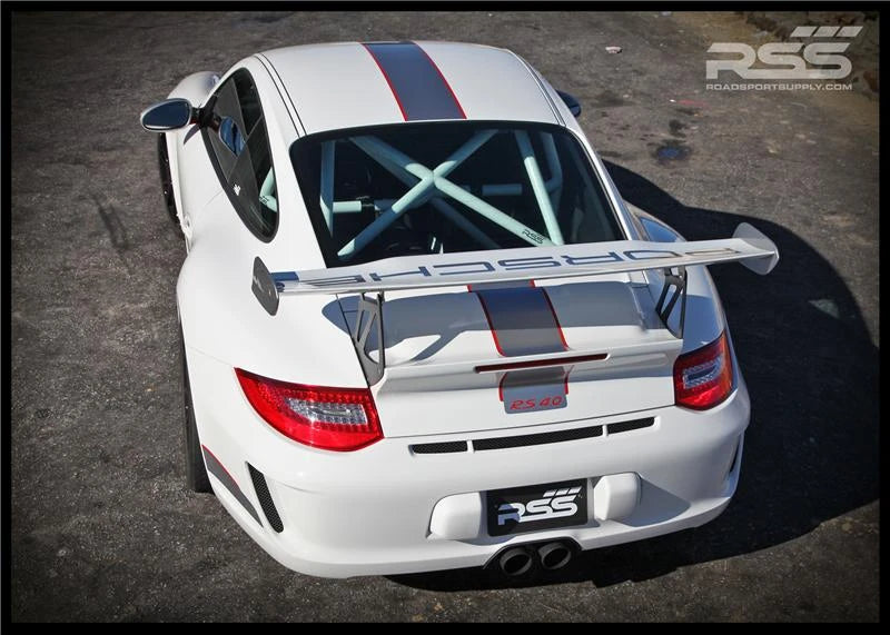 1208/30 RSS X-Pipe Center Exhaust - (997 GT3 + 991.1 GT3/RS) Black Ceramic Coat Finish — image 9