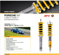 Ohlins Road & Track DFV Suspension Kit - 997 C4, Targa 4, 997 Turbo/S — image 1