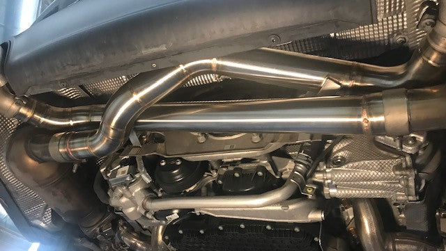Shark Werks: Sport Exhaust Base Model (Non-PSE) 991.2 Carrera