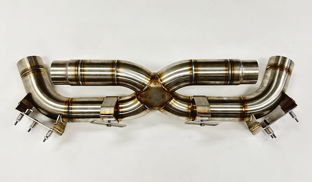 Shark Werks Sport (2.5") Exhaust for 992 / Carrera / S / T / GTS / Turbo