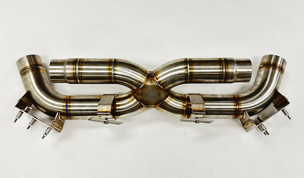 Shark Werks Sport (2.5") Exhaust for 992 / Carrera / S / T / GTS / Turbo