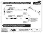 301 Rear Adjustable Toe Steer Kit (981, 982, 718)