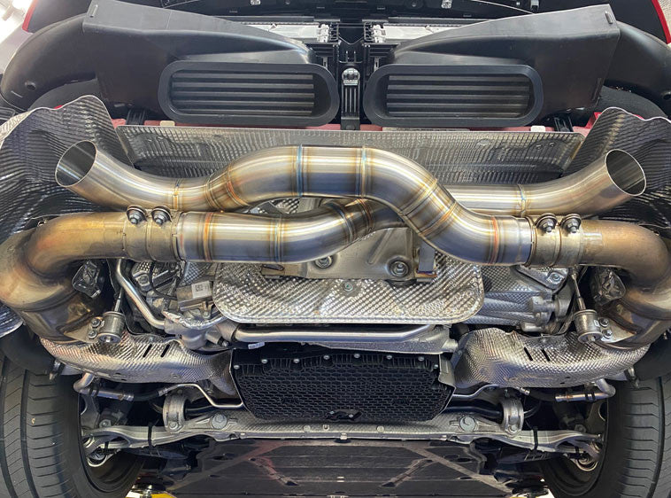 Shark Werks - Race Exhaust for 992 / Carrera / S / Turbo