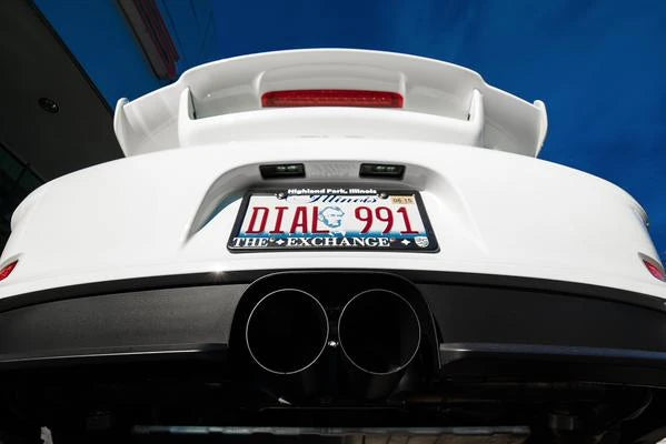 Shark Werks: 100mm Exhaust Tips for 991 / 991.2 GT3 / RS / R
