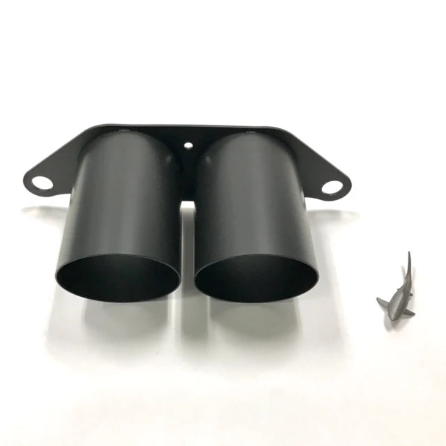 Shark Werks: 100mm Exhaust Tips for 991 / 991.2 GT3 / RS / R